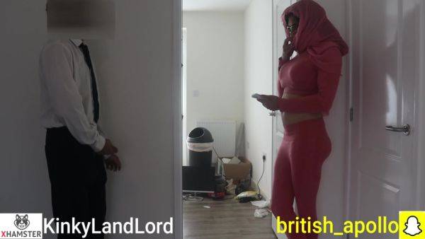 Landlord Caught Masturbating By Hijab Muslim Yoga Tenant Paying Rent & Cock Flash! Xxx - desi-porntube.com - India on pornsfind.com