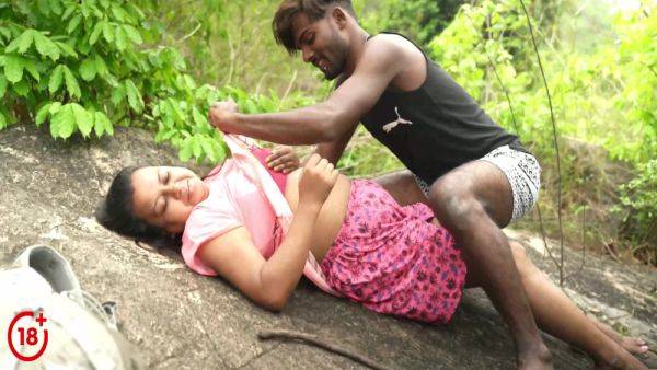 A Mountain Girl Fucked By A Mountain Boy Full Outdoor Hardcore Sex - desi-porntube.com - India on pornsfind.com