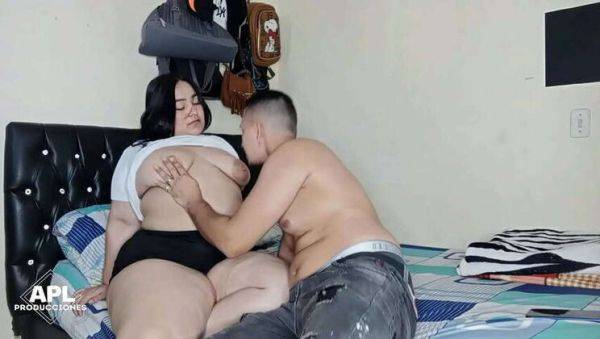 Watch full scene titled : Scarlett's Lonely Nights: Neighbor Dimitry Comes Over for Creampie - Part 1