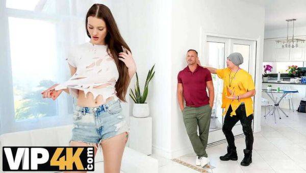 Watch the HD scene called : Stepdaddy Del Isla's Passion for Tall, Inked Brunette