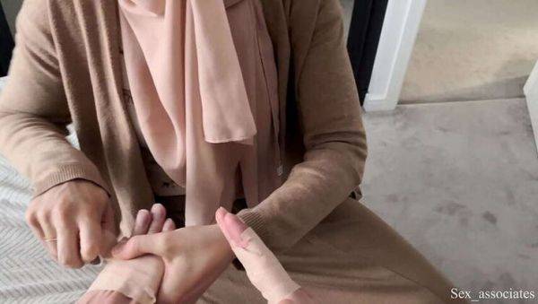 Arab Stepmom Assists Injured Stepson with Intimate Care - porntry.com on pornsfind.com