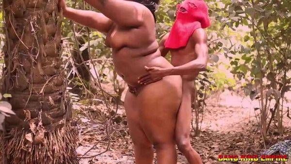 African BBW Priest's Wife Caught on Tape Having Passionate Sex with Church Choir Leader in the Wild - Sequel - xxxfiles.com - India on pornsfind.com