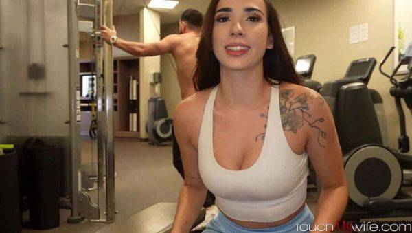 Hot Latin Lady Gaby Ortega Has a X-Rated Encounter at the Hotel Gym - xxxfiles.com on pornsfind.com