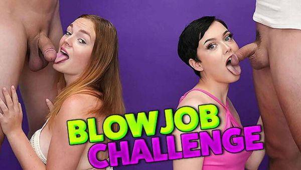 Blow Job Contest - Who'll Make Him Ejaculate First? - porntry.com on pornsfind.com