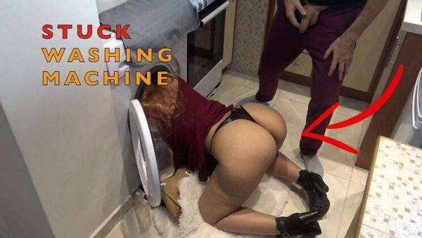 Dumb Maid Trapped in Washing Machine - xxxfiles.com on pornsfind.com