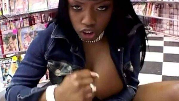 Jada Fire: Ebony Vixen Performs Explicit Acts in POV for Shop Customers - porntry.com on pornsfind.com