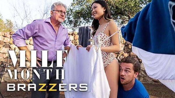 Lulu Chu, Craving Intense Pleasure, Gets Fulfilled by Kyle Mason's Massive Cock - Brazzers - porntry.com on pornsfind.com