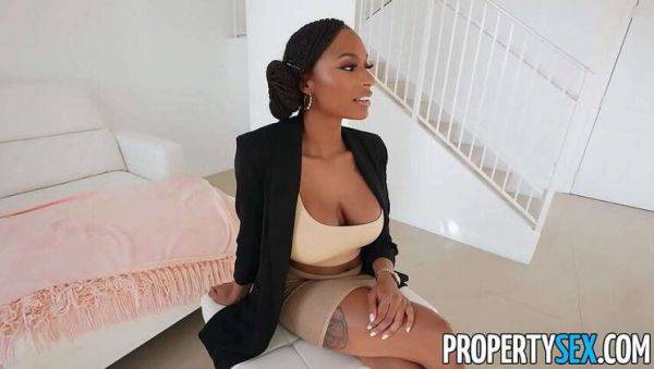 Real Estate Agent Sarai Minx's Debut Hardcore Scene with Big Tits and Big Cock - xxxfiles.com on pornsfind.com