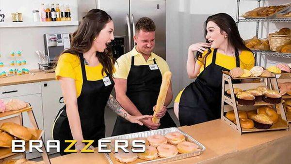 Maddy May and Lily Lou's Naughty Bakery Adventure - Brazzers - veryfreeporn.com on pornsfind.com