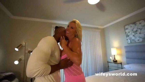 Shy Black Stud's Massive Member Serviced and Swallowed by Wifey's World - veryfreeporn.com on pornsfind.com