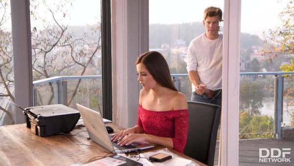 Enjoy watching this full scene titled : Blowjob With A View