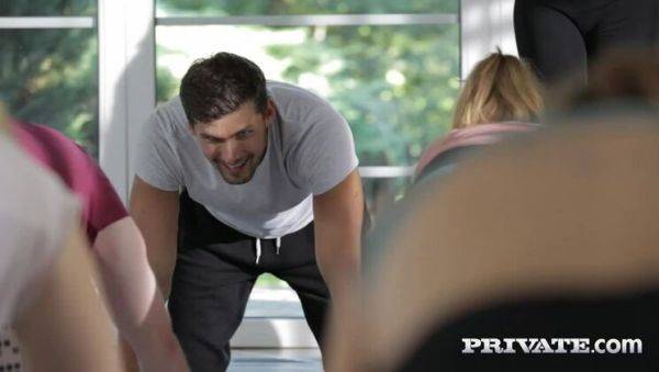 Enjoy watching uncut movie of : From Yoga to Anal With the Flexible Silvia Dellai