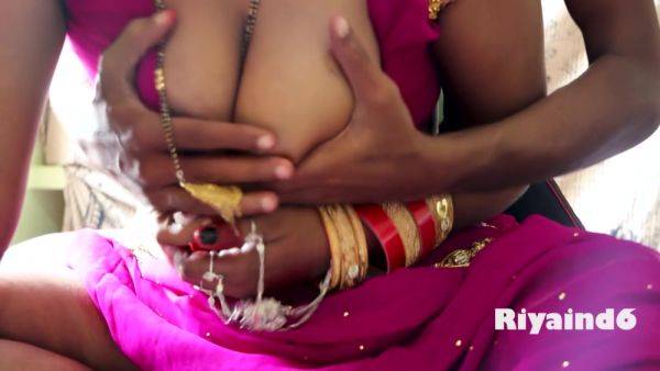 Enjoy watching uncensored scene titled : Honey Moon In Stepbrother-in-law Celebrated With Stepsister-in-law, Water Was Removed From The Pussy