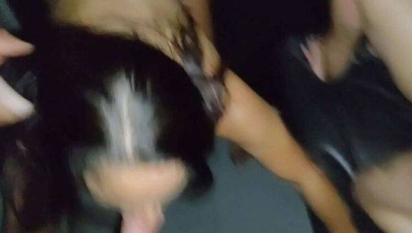 Play HD movie : Wife and Girlfriend Share Cock at Gloryhole - Hot Brazilian Threesome Part 3