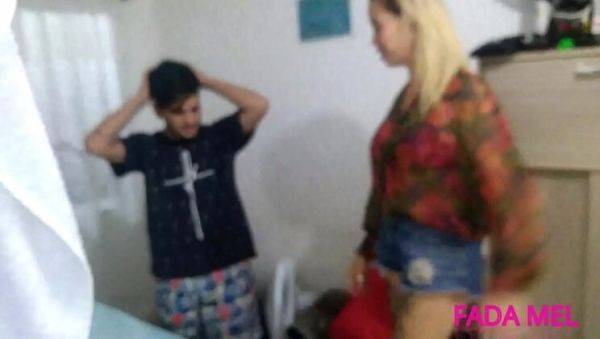 View the hardcore video of : Hot MILF Auntie Flakael Vlogs Fucks Nephew - Big Ass Brazilian Family Sex