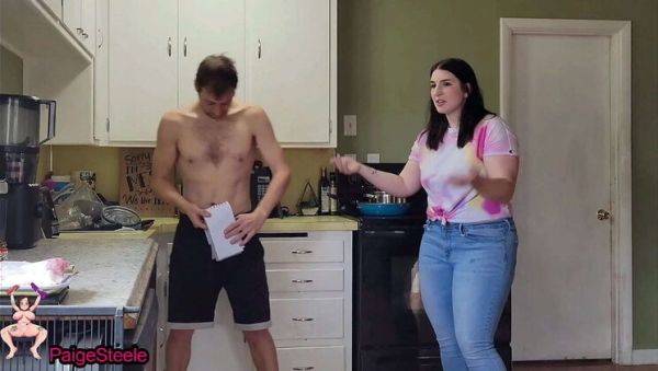 View the uncut video called : Paige Steele Proves Her Blowjob Skills Are Amazing - Cumshot & Facial Fun