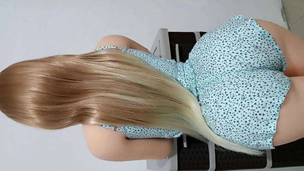 Stream this uncensored clip of : Stepdaughter Surprises Me with No Panties Under Her Jumpsuit - Hardcore Anal Fuck