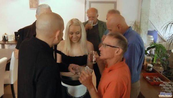 Enjoy watching the HD scene : Old School Gangbang