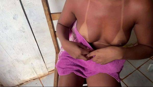 Watch HD clip called : Hot Stepdaughter Alice Shows Off Her Tan Lines in Lingerie - Anal Fun with Breno