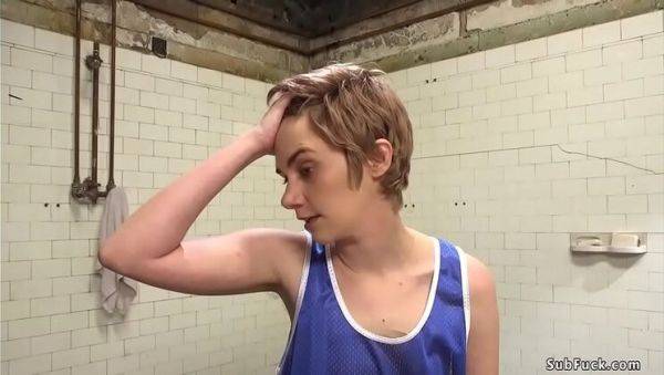 Watch uncensored clip of : Basketball Players Double Penetrate Journalist in Hardcore Gangbang - Tommy Pistol & Mercy West