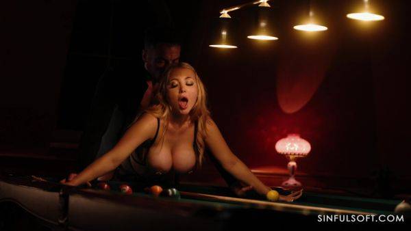 Watch this uncut movie of : Elegant MILF goes full mode on cock in sinful midnight fuck