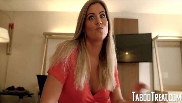 Stream uncut video of : Blonde Stepmom Coco Vandi Rides Step Son While Talking About Her Past Lovers