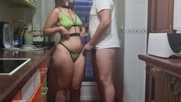 Play hardcore movie titled : Hot Latina MILF Ana Duro Gets Fucked Hard in the Kitchen by Big Cock