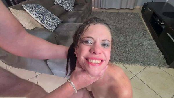 Stream uncensored clip titled : Petite Princess Mia Gets Rough Face Fuck and Degraded by Domslutfucker