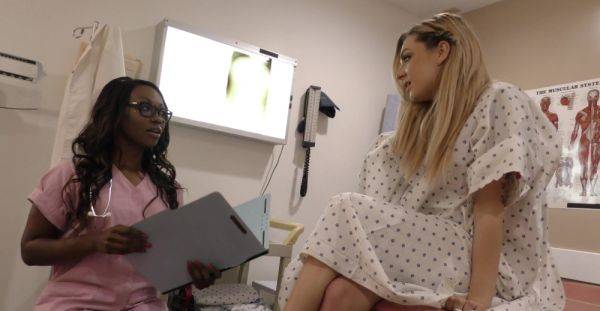 View complete scene of : Insolent bitches work the big toy down their pussies in mutual romance