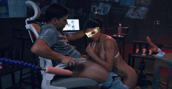 View the uncensored video : Costumed milf Penny Barber gets her ass filled with cock