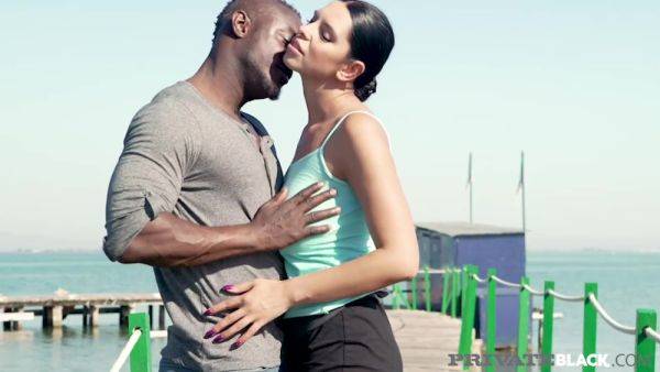 Stream the uncensored scene named : Kira Queen In Busty Beauty Gets Chocolate Cock Fucked By Bbc!