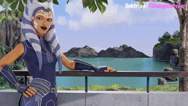 Play hardcore scene : TiffanyWarmer Blowjob Cum in Mouth Face Fuck Star Wars Ahsoka 3D Parody