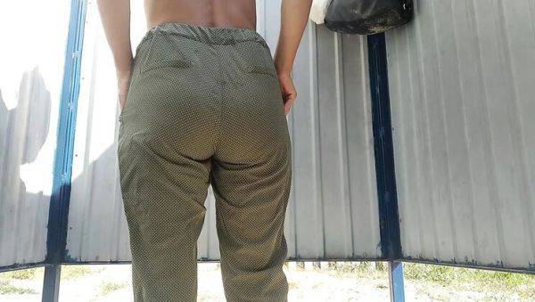 Enjoy watching this full video : SexyAnka Tanned Slim MILF Hairy Pussy Beach Locker Room Panties Change