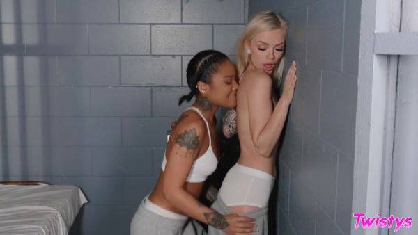 Play the HD clip of : Alex Grey Hot Lesbian Prison Sex Fantasy