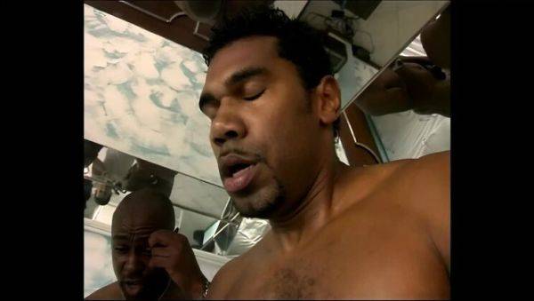 Enjoy watching this hardcore scene titled : Franco Roccaforte and Mark Anthony Anal Scene 4 - Big Tits Blowjob and Black Cum in HD