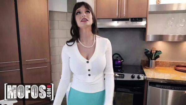 Enjoy watching full scene named : Lexi Luna Gets Stepson's Big Cock When Husband Ignores Her - Blowjob & Cum on Big Tits