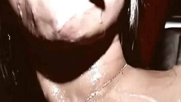 View this uncut scene titled : German Blonde Slut and Hot Asian Babe Share Massive Dicks in Hardcore Orgy