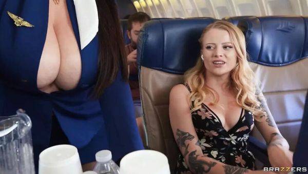 Stream complete scene named : Flight Attendant Angela White Fucks Hard Part 2 Brazzers