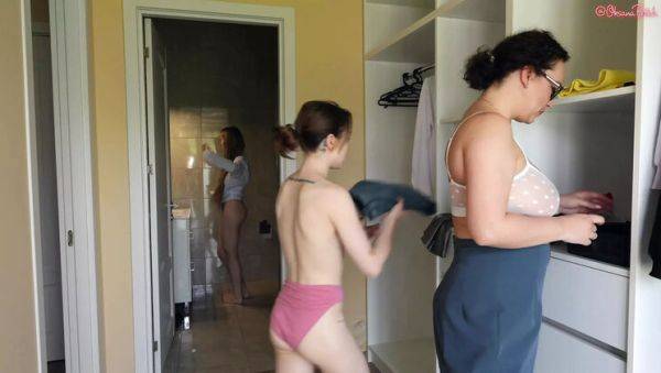 Watch this hardcore movie titled : Behind The Scenes With Two Porn Queens Taking Two Big Cocks - No Script DP Orgy