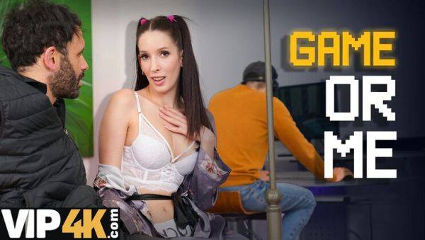 Enjoy watching uncut scene called : Daddy Fucks Gamer Girl Crazy Sex - Hot Brunette Cheating on Boyfriend