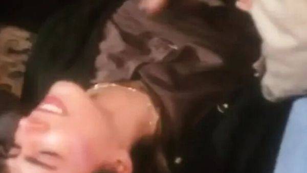 Play this hardcore scene titled : Cicciolina Takes Huge Cock from Rocco Siffredi - Blonde Big Tits Blowjob