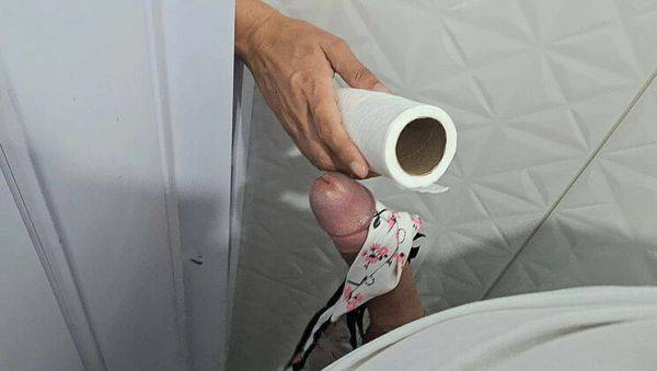 View uncensored video titled : Amateur Redhead Fanny Squirting Finds Sister-In-Law's Used Panties and Cums on Them