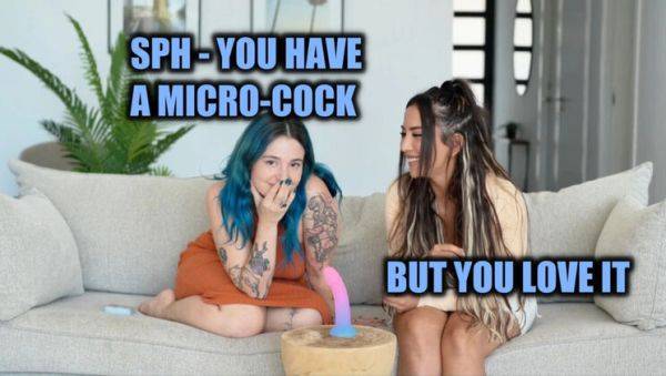 Enjoy watching the hardcore scene called : SPH JOI with Khalamite & Itsxlilix - Small Dick Humiliation in French