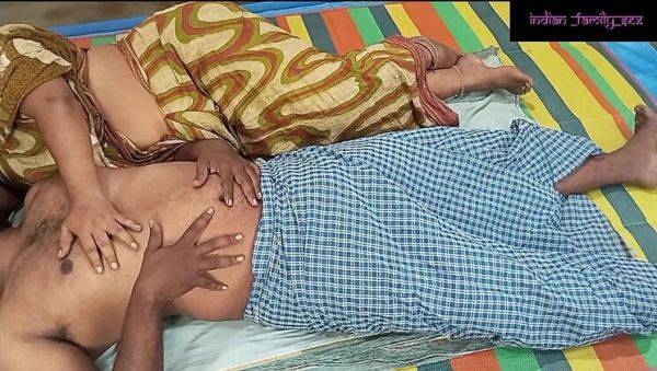 Stream the uncensored video named : Indian Step Mom Relieves Son's Stress With Big Natural Tits