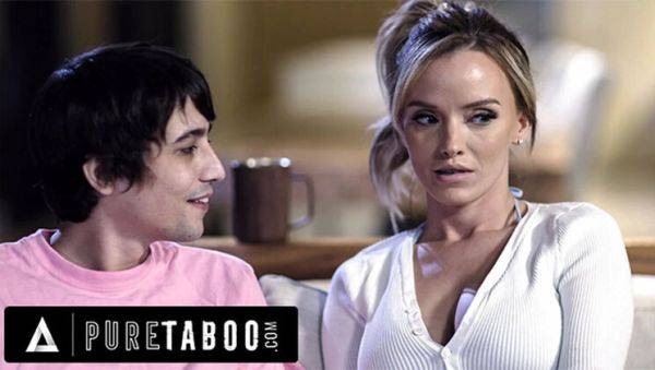 View this hardcore scene of : Pervert Stepson Tricks Tired MILF Pristine Edge For Rough Sex To Lose Virginity