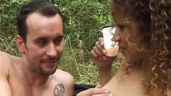 Watch the uncut movie : Fantastic French amateur Alycia Lopez outdoor anal and blowjob hardcore