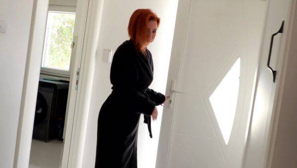 Watch the full scene of : Kisankanna Russian Redhead Takes Massive Cock Deep Throat Cum in Mouth POV