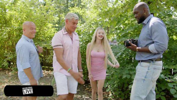 View uncensored clip of : Angelica Heaven Raw Anal & Squirt Fuck with Big Tits Blonde in 4K