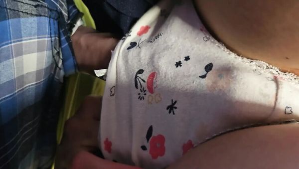 Enjoy watching this complete video titled : Jessy Gets Groped by Stranger on Subway - Cock in Panties Creampie