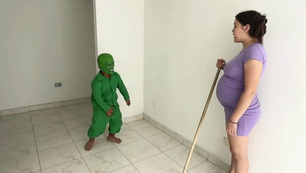 Enjoy watching uncensored clip titled : Horny Monster Fucks Pregnant Latina Hard - Anal & Blowjob with Julianaburning